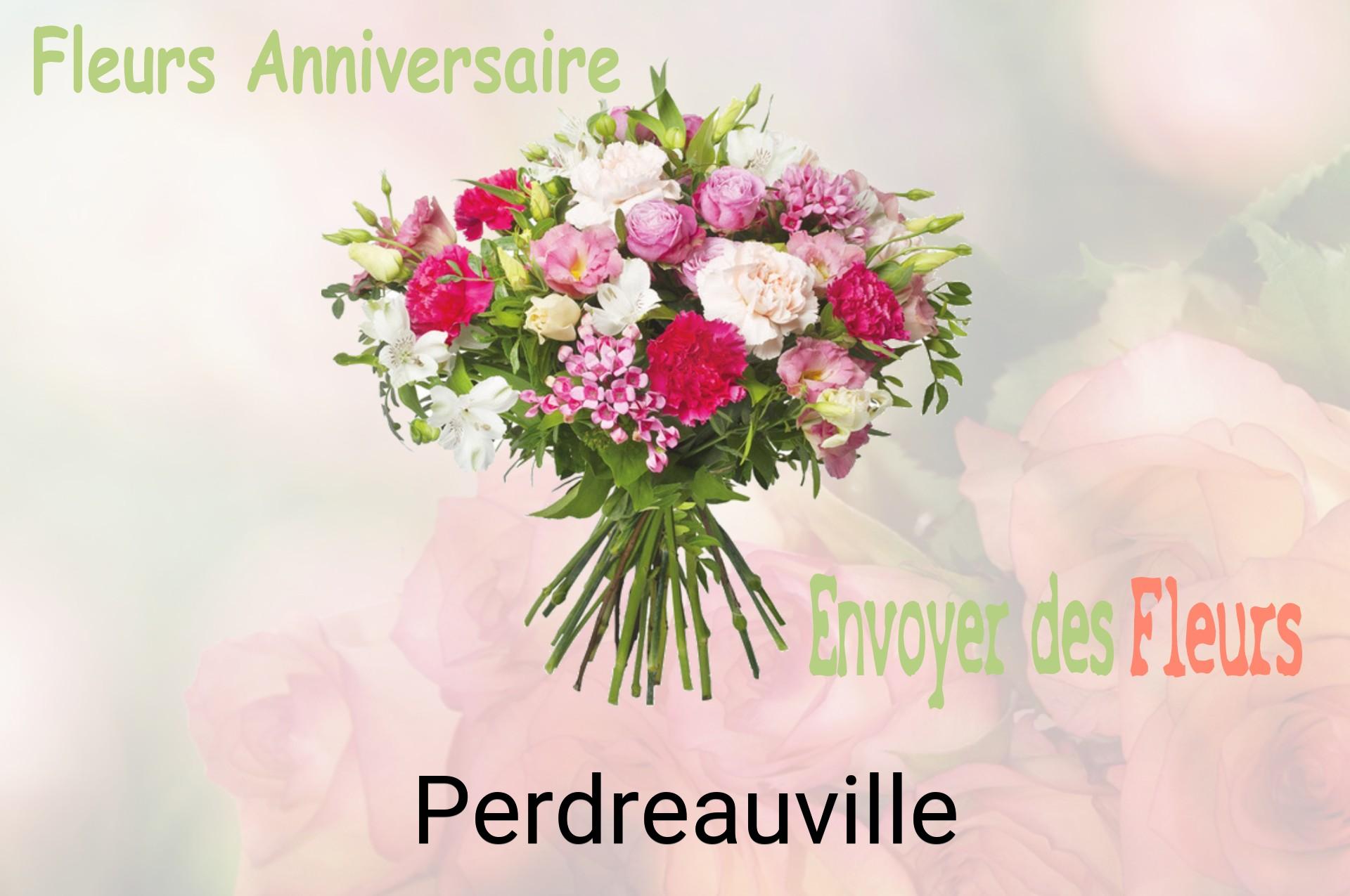 Bouquet de fleurs d’anniversaire livré à Perdreauville