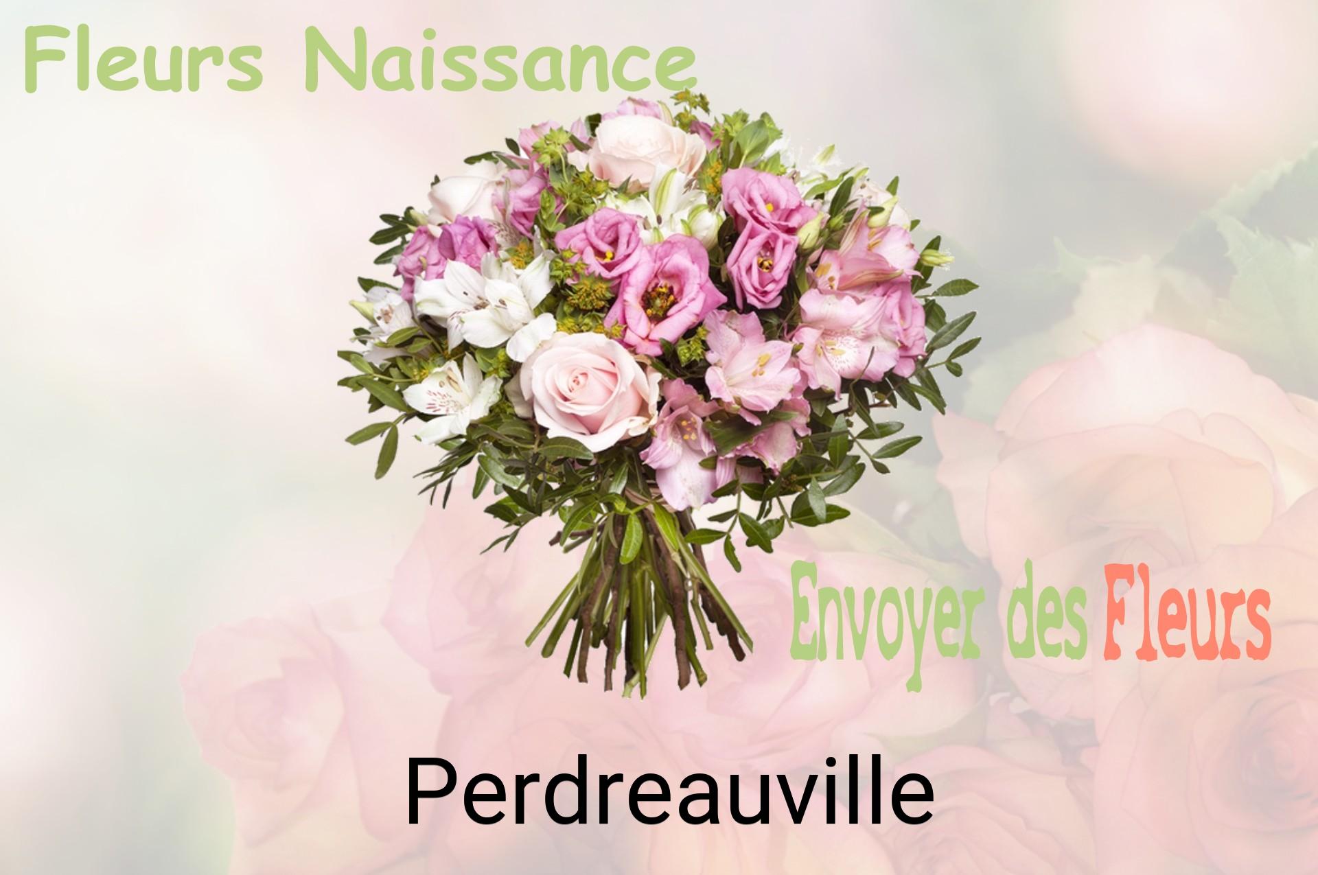 Bouquet de fleurs de naissance livré à Perdreauville